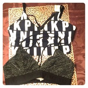 Bundle of 2 VS Pink bras NWT